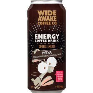 Wide Awake Coffee Co. Energy Mocha Coffee Drink 15 oz