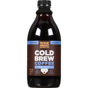 Wide Awake Coffee Co. Unsweetened Dark Roast Cold Brew Coffee 48 fl oz