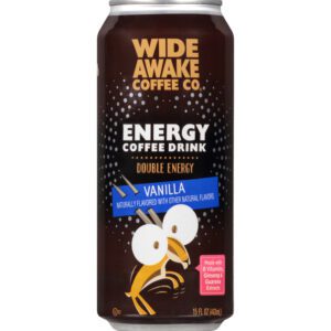 Wide Awake Coffee Co. Energy Vanilla Coffee Drink 15 oz