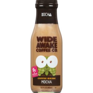 Wide Awake Coffee Co. Mocha Coffee Drink 13.7 oz
