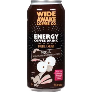 Wide Awake Coffee Co. Energy Mocha Coffee Drink 15 oz