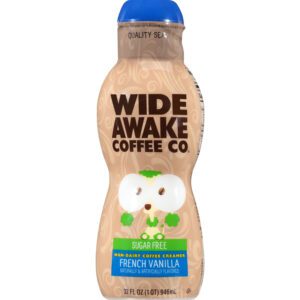 Wide Awake Coffee Co. Sugar Free Non-Dairy French Vanilla Coffee Creamer 32 oz