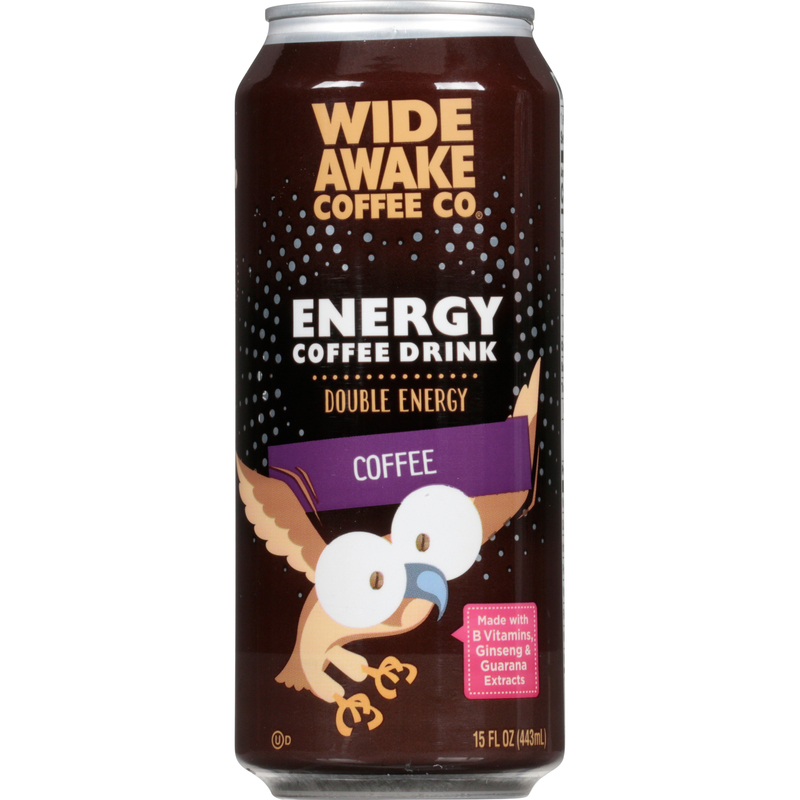 Wide Awake Coffee Co. Energy Coffee Drink 15 fl oz Wide Awake Coffee Co.