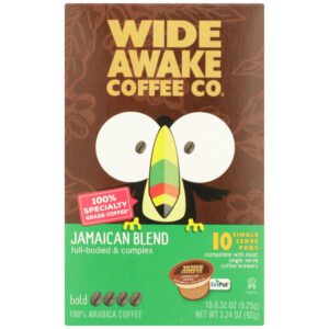 Bold Roast Jamaican Blend 100% Arabica Coffee Single Serve Pods