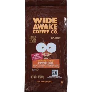 Wide Awake Coffee Co. Light Ground Pumpkin Spice Coffee 11 oz