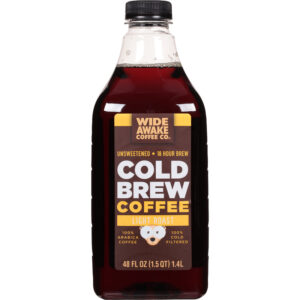 Wide Awake Coffee Co. Unsweetened Cold Brew Light Roast Coffee 48 fl oz