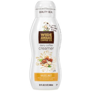 Wide Awake Coffee Co. Hazelnut Dairy Coffee Creamer 32 fl oz