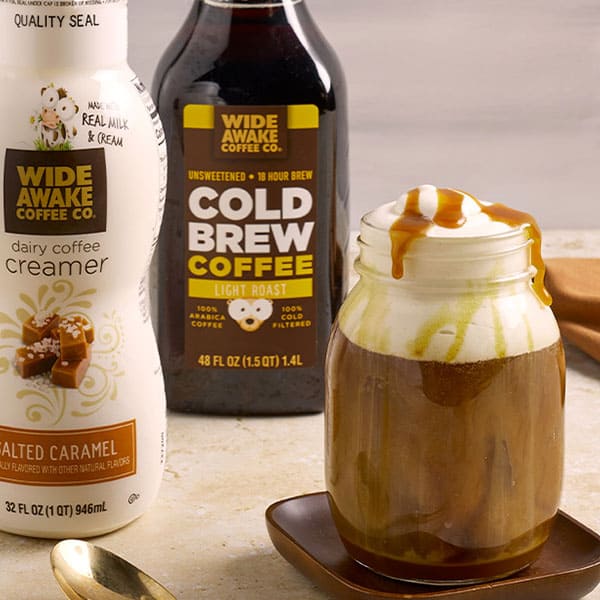 Caramel Cold Foam Iced Coffee