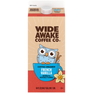 Wide Awake Coffee Co. French Vanilla Coffee Creamer 64 fl oz