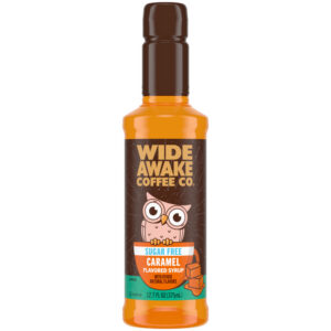 Wide Awake Coffee Co. Sugar Free Caramel Flavored Syrup 12.7 fl oz