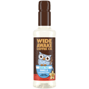 Wide Awake Coffee Co. Sugar Free Vanilla Flavored Syrup 12.7 fl oz