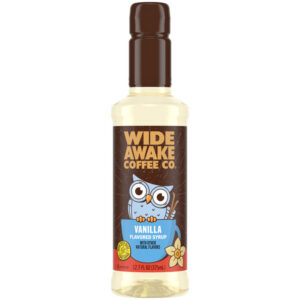 Wide Awake Coffee Co. Vanilla Flavored Syrup 12.7 fl oz